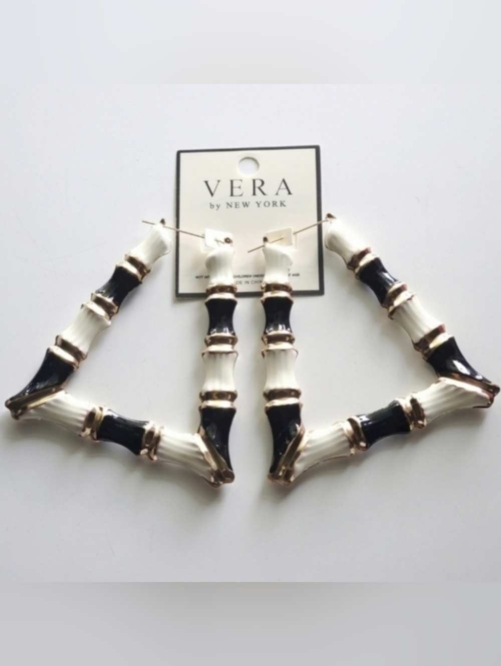 Bamboo Style Earrings